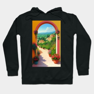 A View To The Villa Hoodie